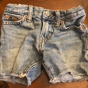Ralph Lauren Polo Blue Denim Shorts Sullivan slim